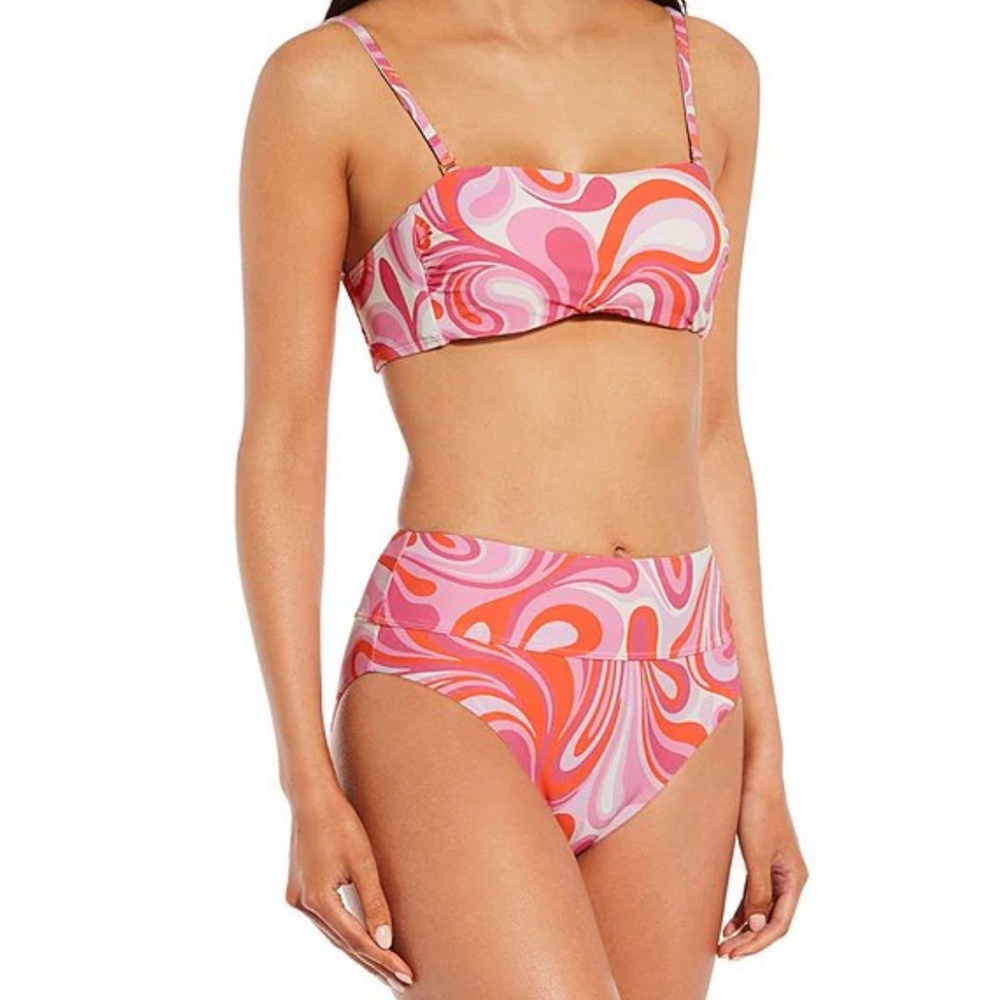 Gianni Bini Pink Psychedelic Bikini